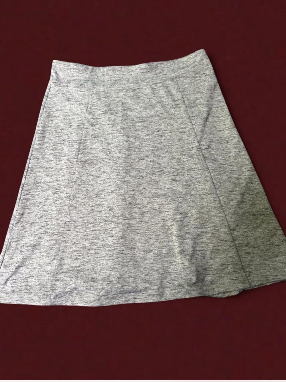 Eastern mountain sports Classic Heather Gray A-Line Skirt
